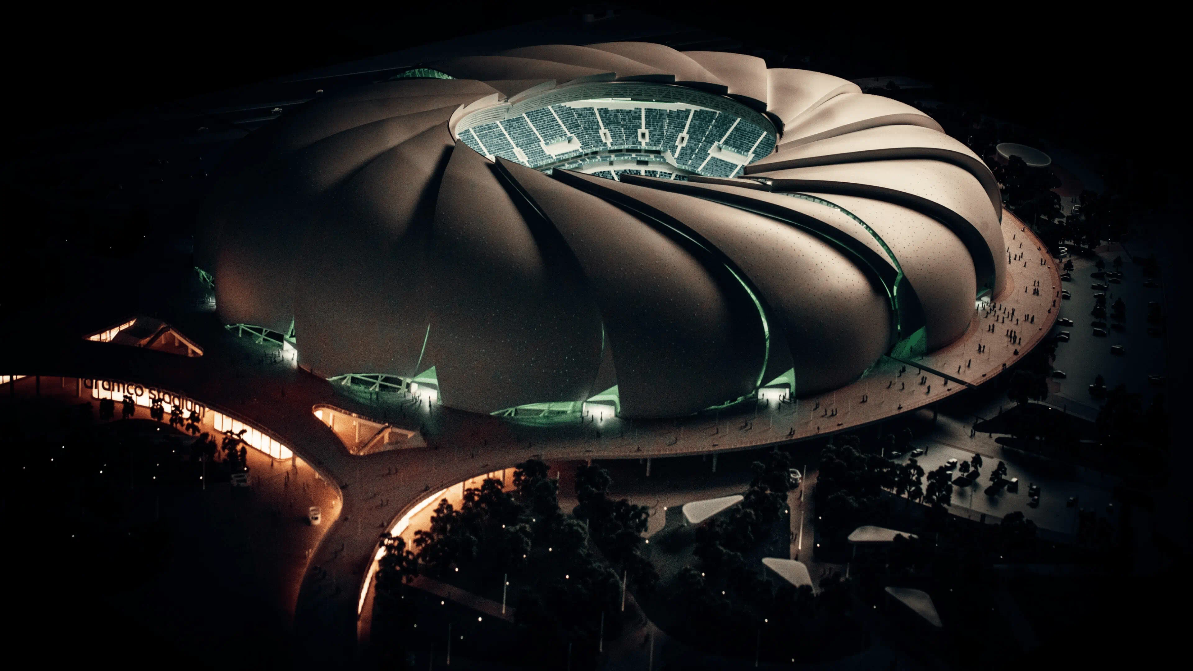 Aramco Stadium overview
